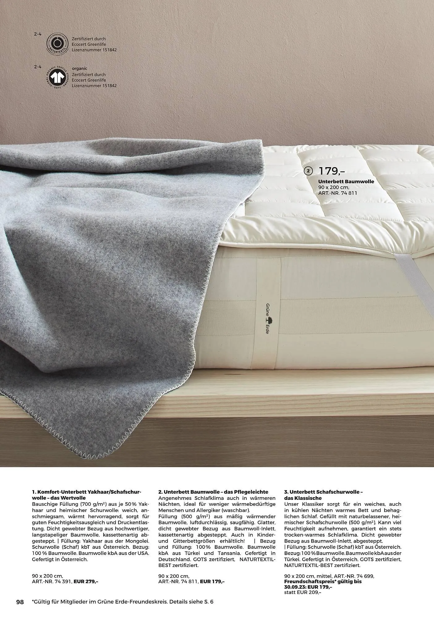 Grüne Erde Flugblatt von 27. September bis 28. Dezember 2024 - Flugblätt seite  96