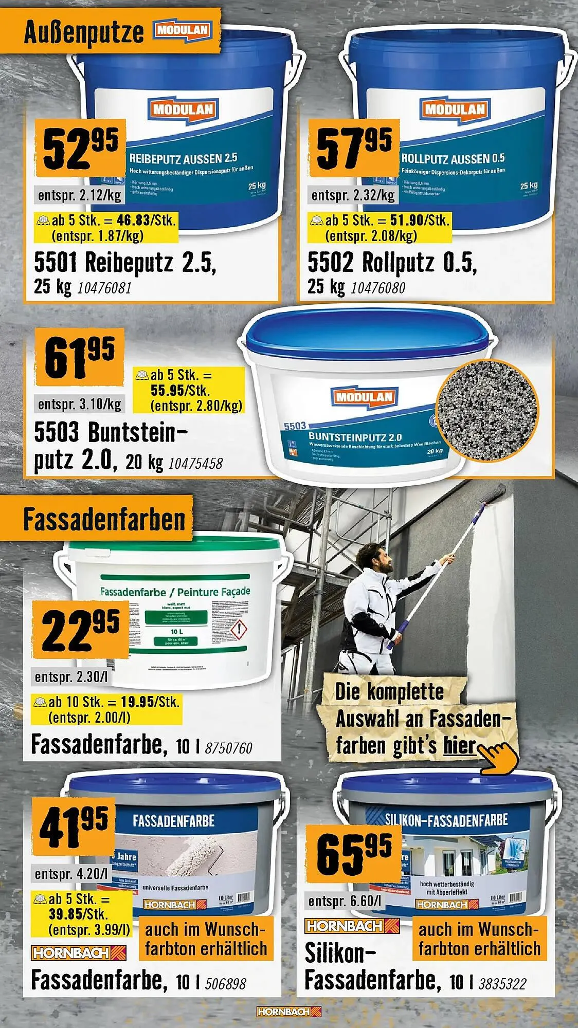 Hornbach Flugblatt von 4. März bis 1. April 2026 - Flugblätt seite 25