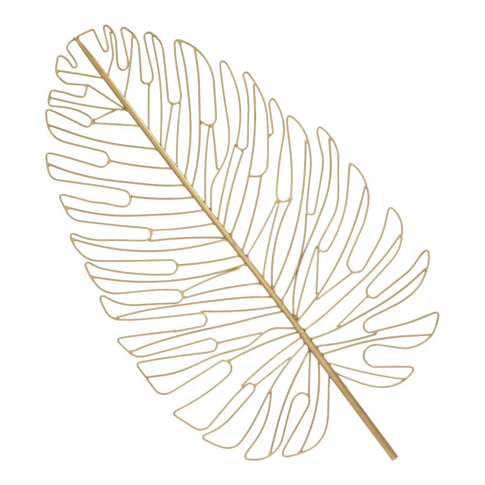 Wanddekoration Metallblatt