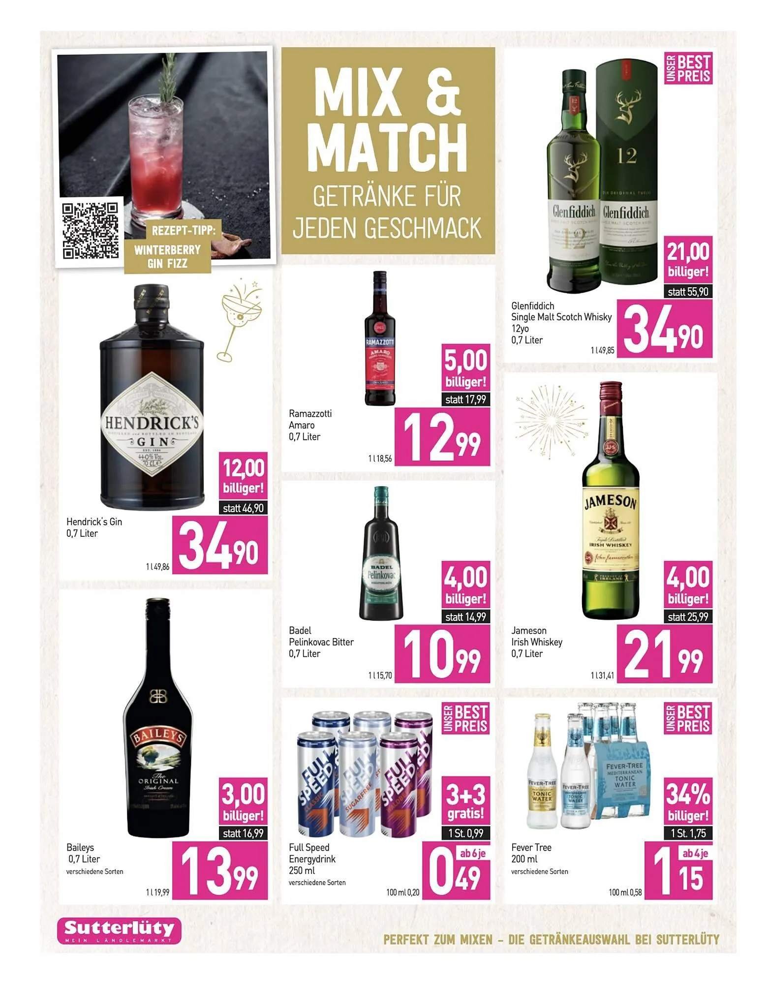 Sutterlüty Flugblatt von 27. Dezember bis 31. Dezember 2025 - Flugblätt seite 22