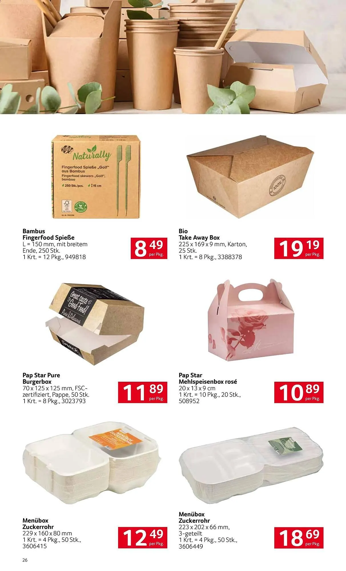 Transgourmet Flugblatt von 26. Jänner bis 22. Februar 2026 - Flugblätt seite  26