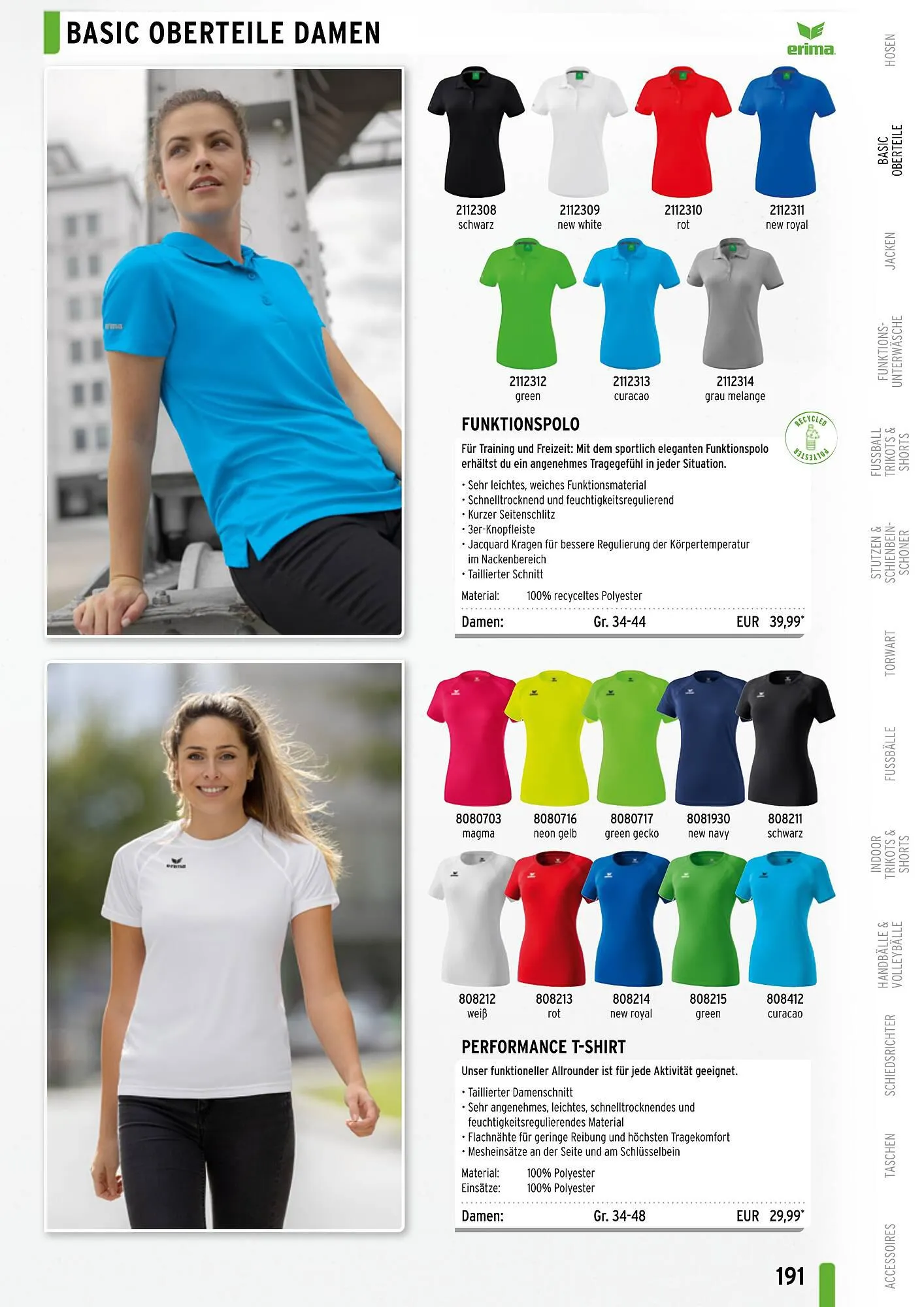 ERIMA Flugblatt von 2. Jänner bis 31. Dezember 2024 - Flugblätt seite 191