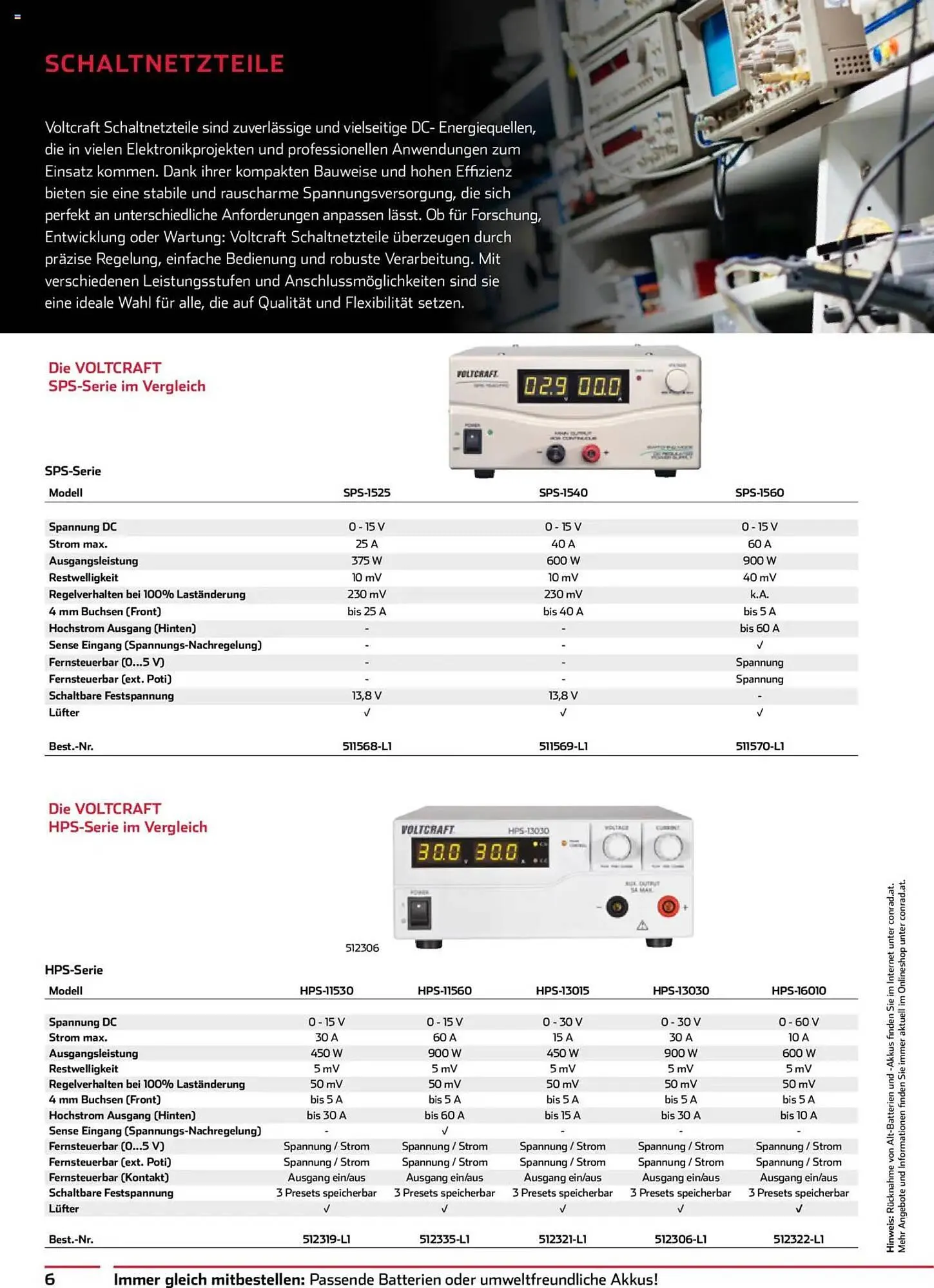 Conrad Katalog von 1. Oktober bis 30. November 2025 - Flugblätt seite  6