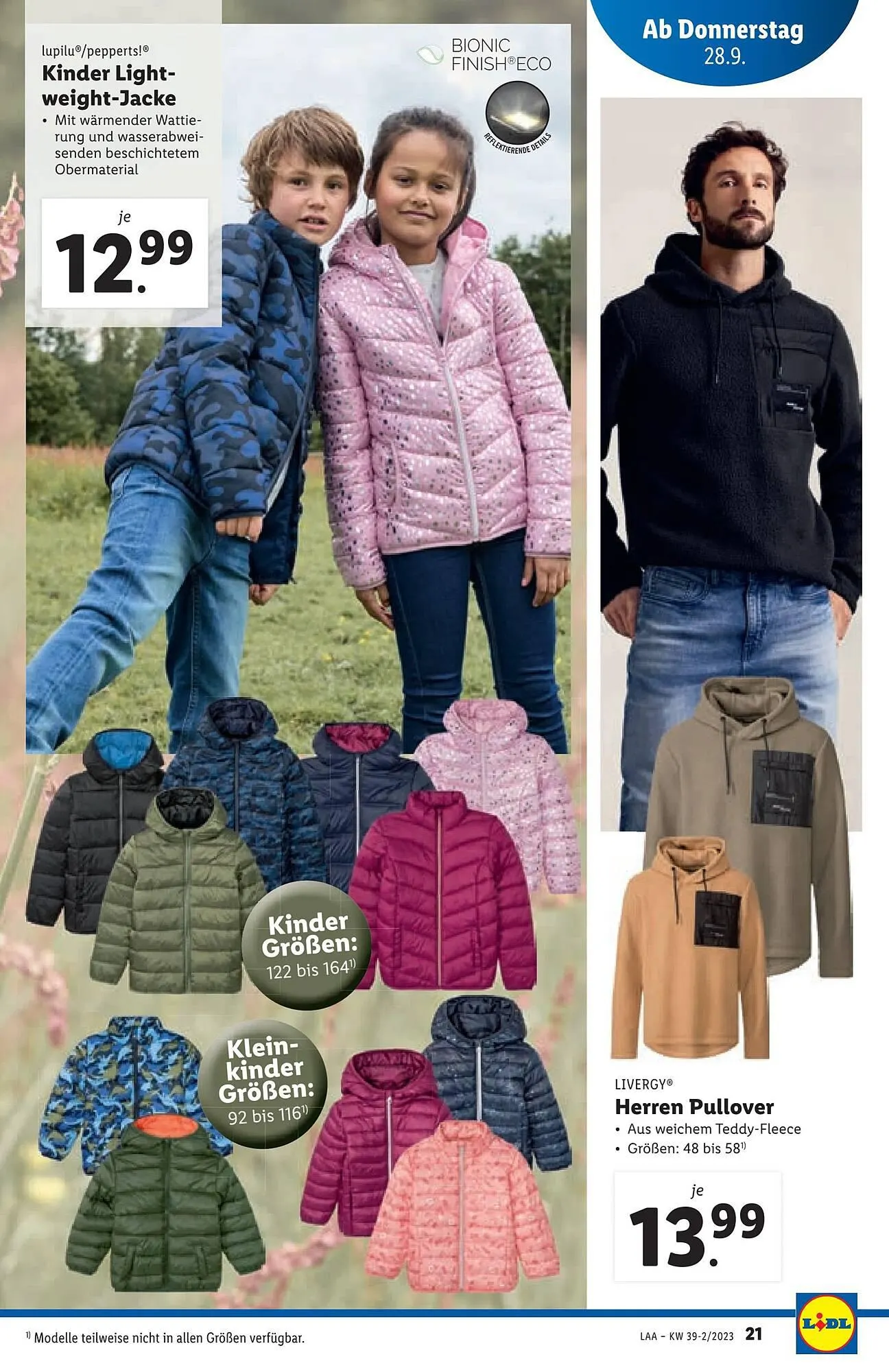 Lidl Flugblatt von 27. September bis 4. Oktober 2023 - Flugblätt seite  21