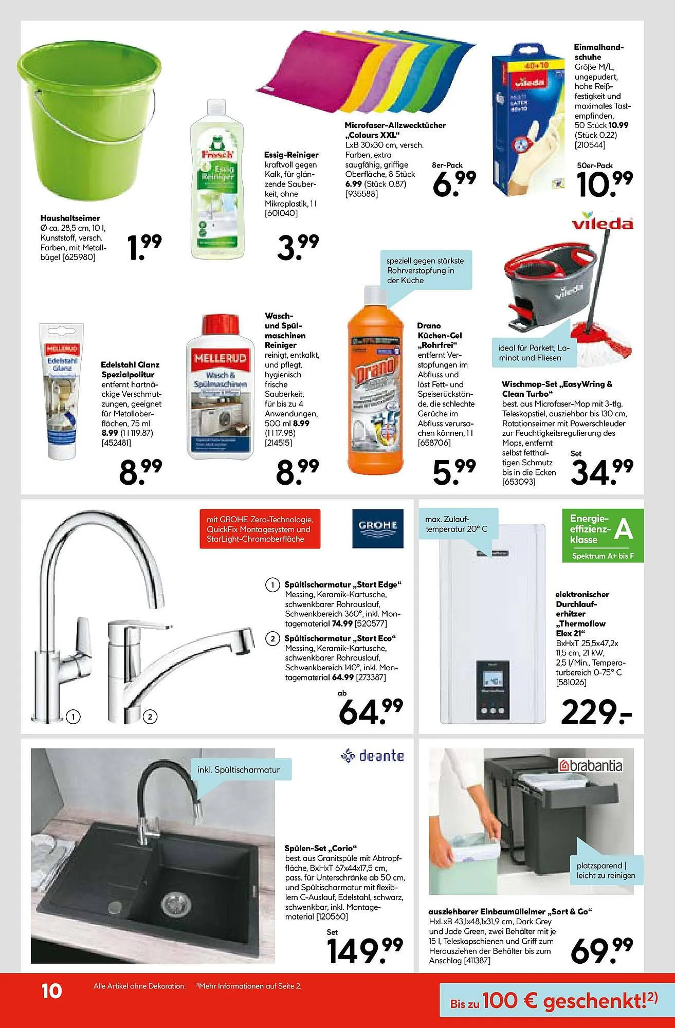 Hellweg Prospekt von 23. Oktober bis 29. Oktober 2025 - Flugblätt seite  10