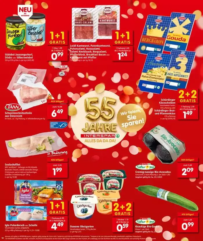 Interspar flugblatt von 19. Februar bis 5. März 2025 - Flugblätt seite 10