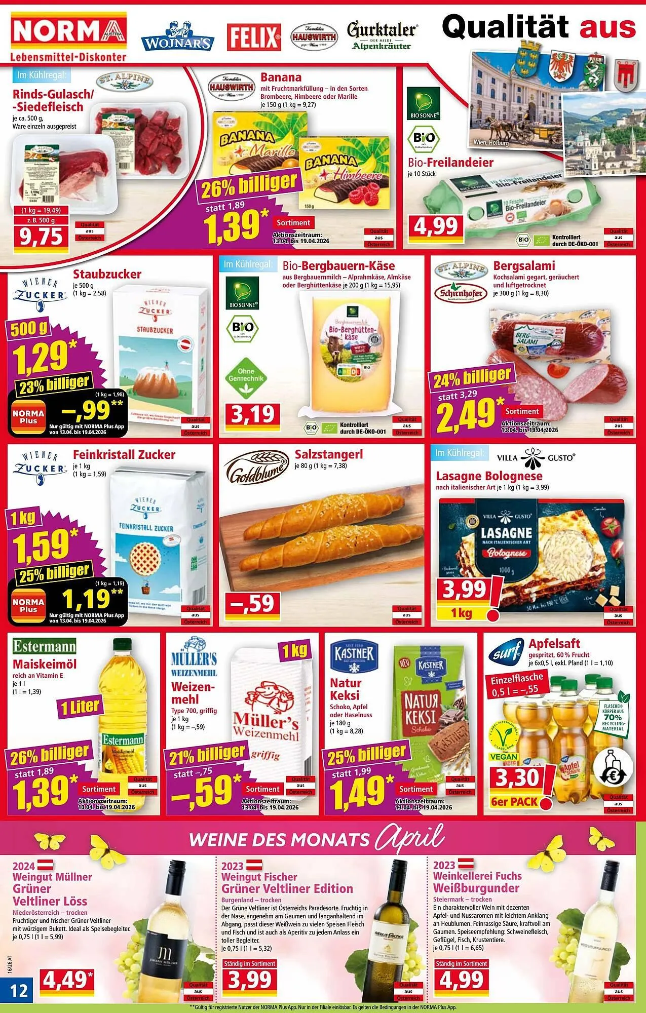 Norma Prospekt von 13. April bis 19. April 2026 - Flugblätt seite  12