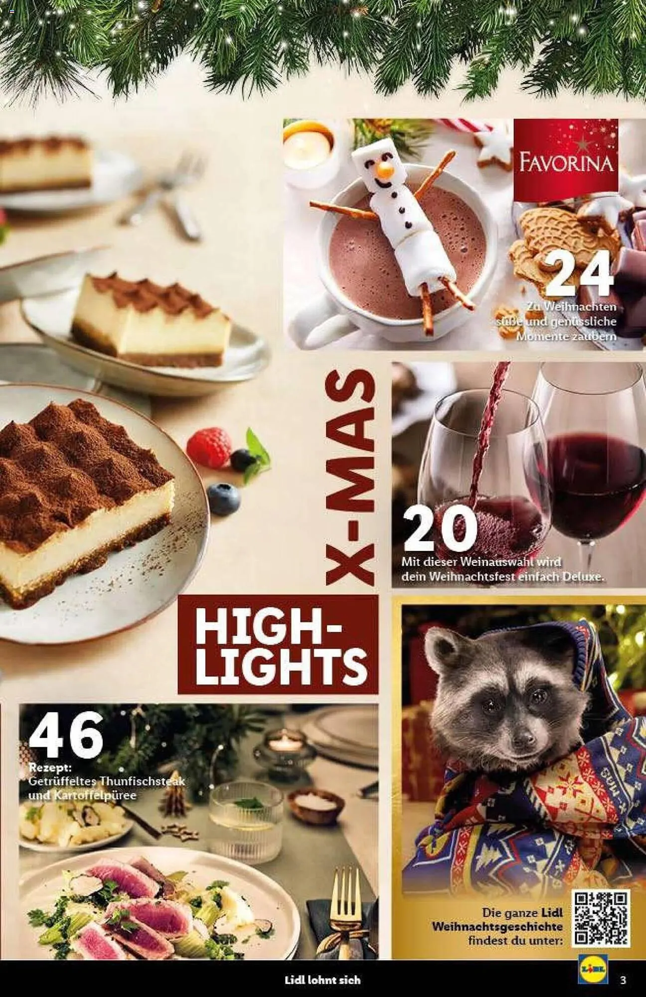 Lidl Flugblatt von 9. November bis 21. Dezember 2023 - Flugblätt seite 3