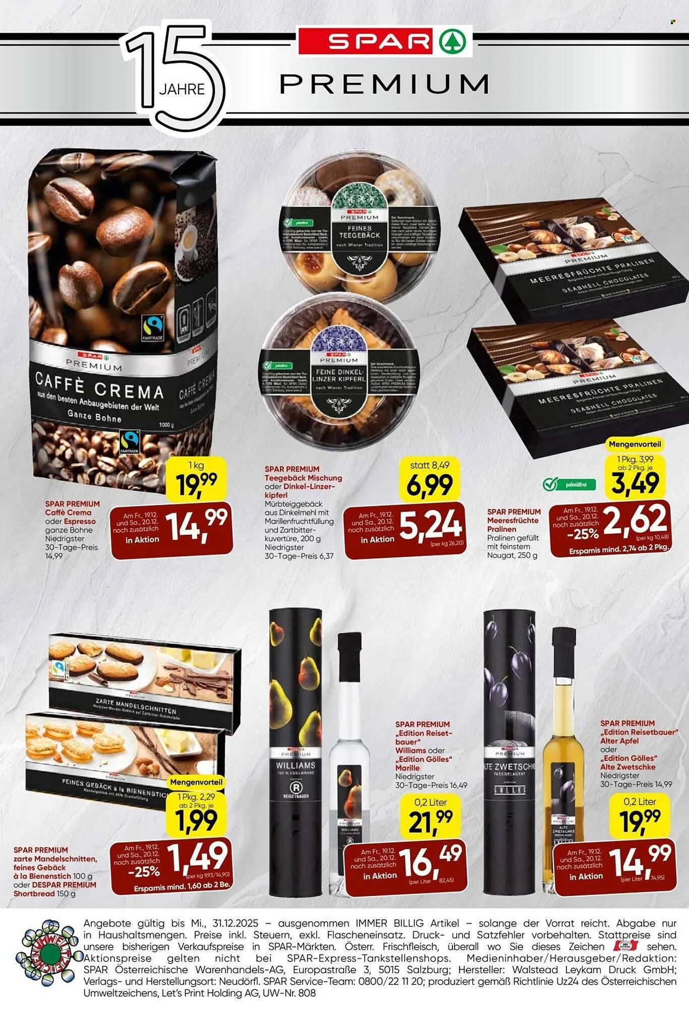 Eurospar Flugblatt von 18. Dezember bis 31. Dezember 2025 - Flugblätt seite 4