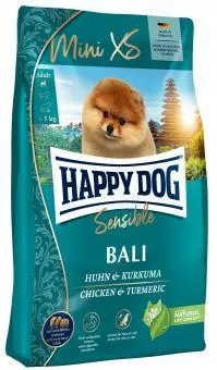 HAPPY DOG Sensible Mini XS BALI mit Huhn, Kurkuma 300 g