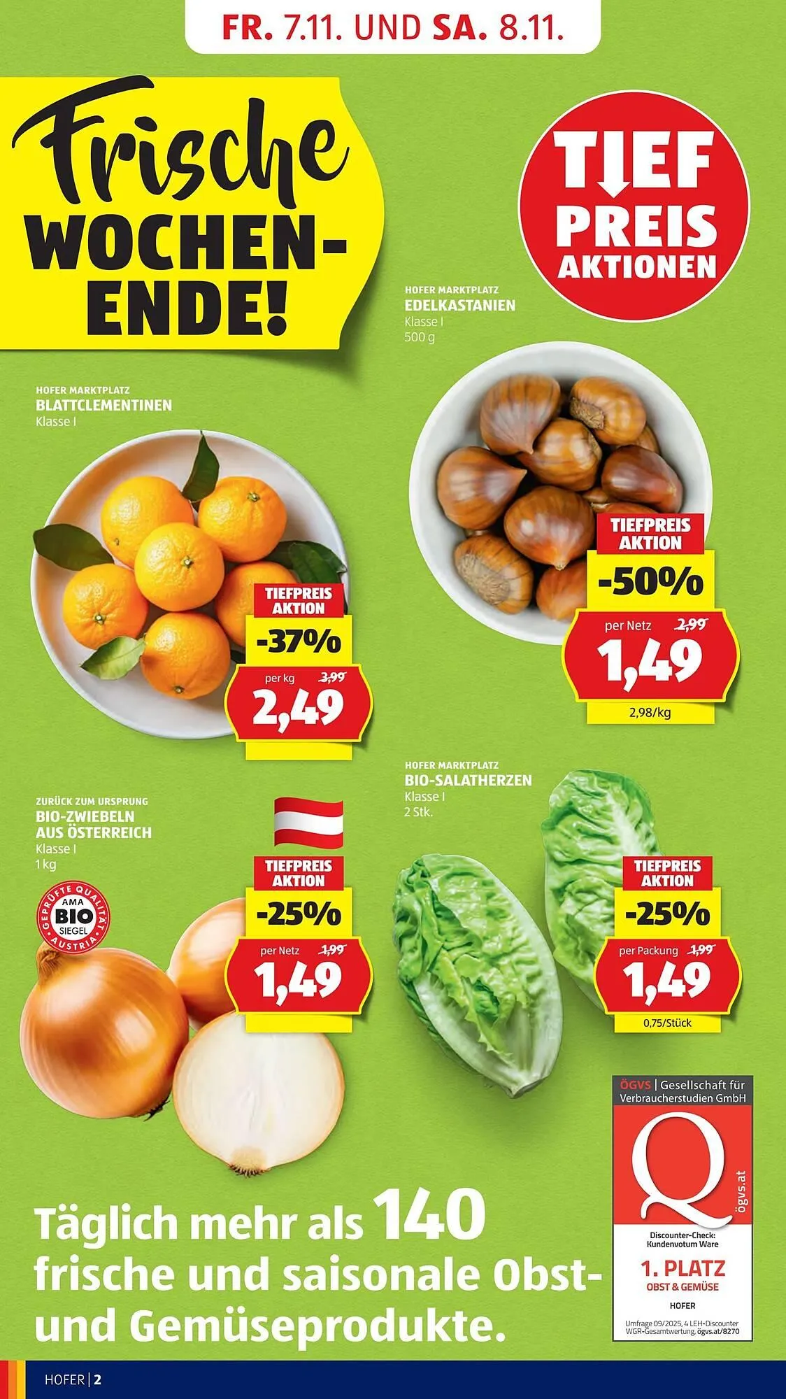 Hofer Flugblatt von 7. November bis 14. November 2025 - Flugblätt seite 4