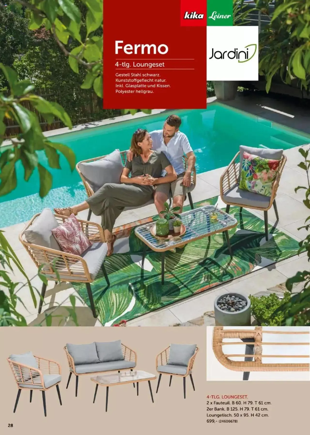 Leiner Garten Katalog 2024 von 4. März bis 30. September 2024 - Flugblätt seite  28