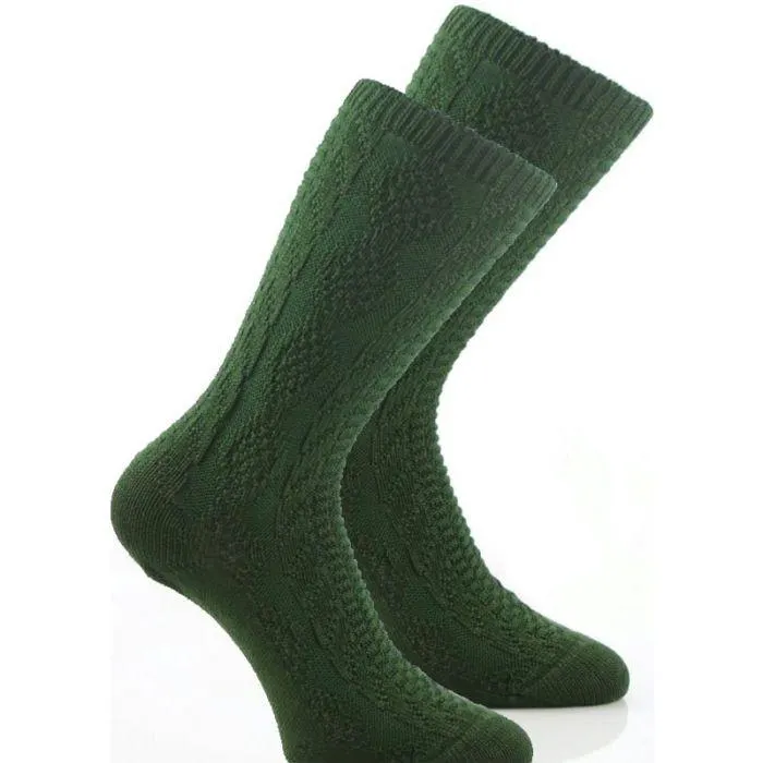 Luise Steiner Socke Baumwolle Elasthan | grün | Gr.38 tanne 1610-32