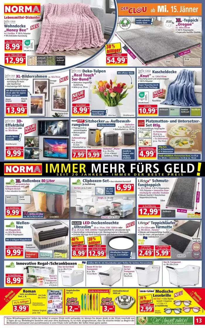 Unsere besten Schnäppchen von 13. Jänner bis 17. Jänner 2025 - Flugblätt seite 13