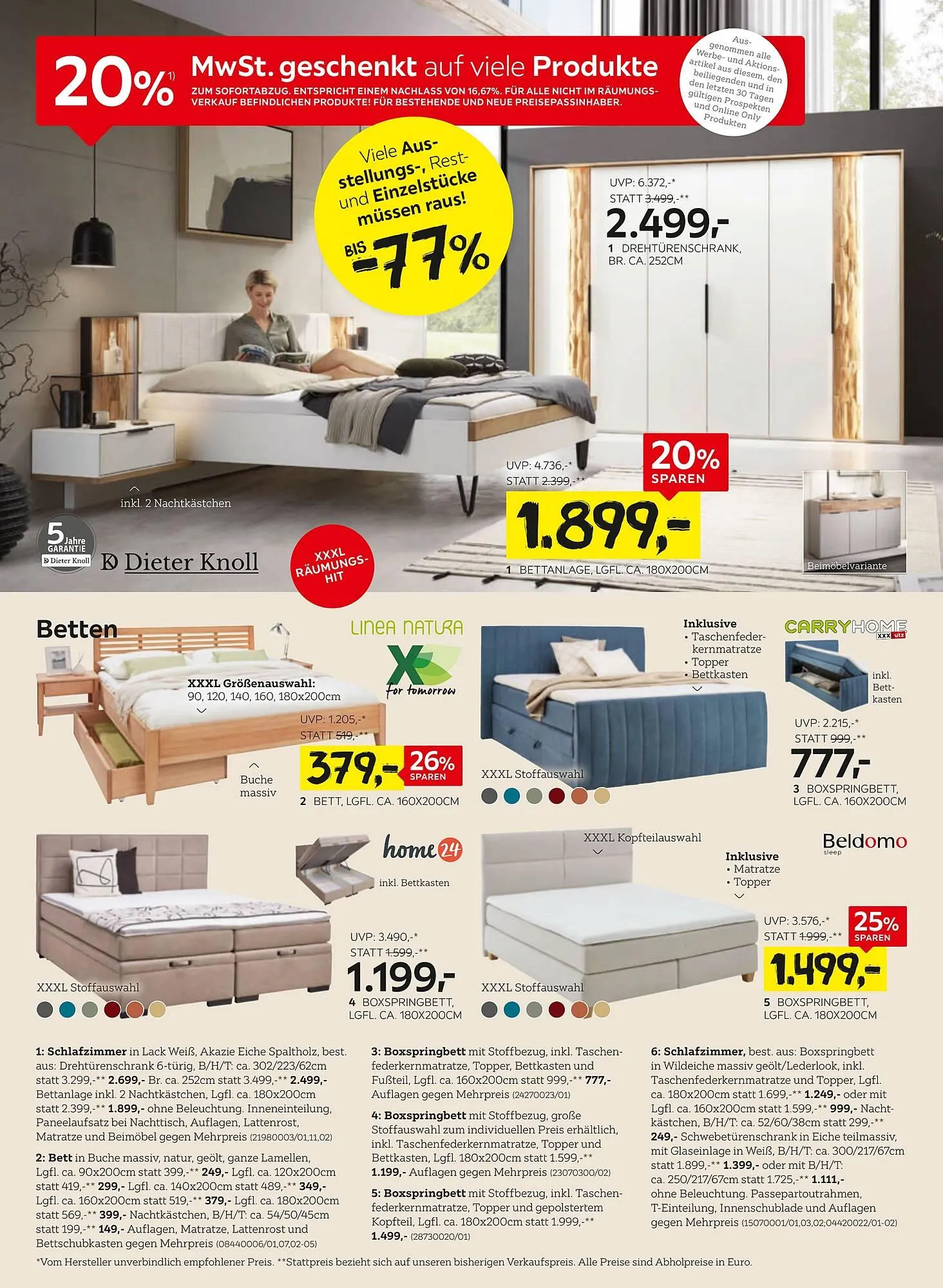 XXXLutz Prospekt von 30. Dezember bis 11. Jänner 2026 - Flugblätt seite  4