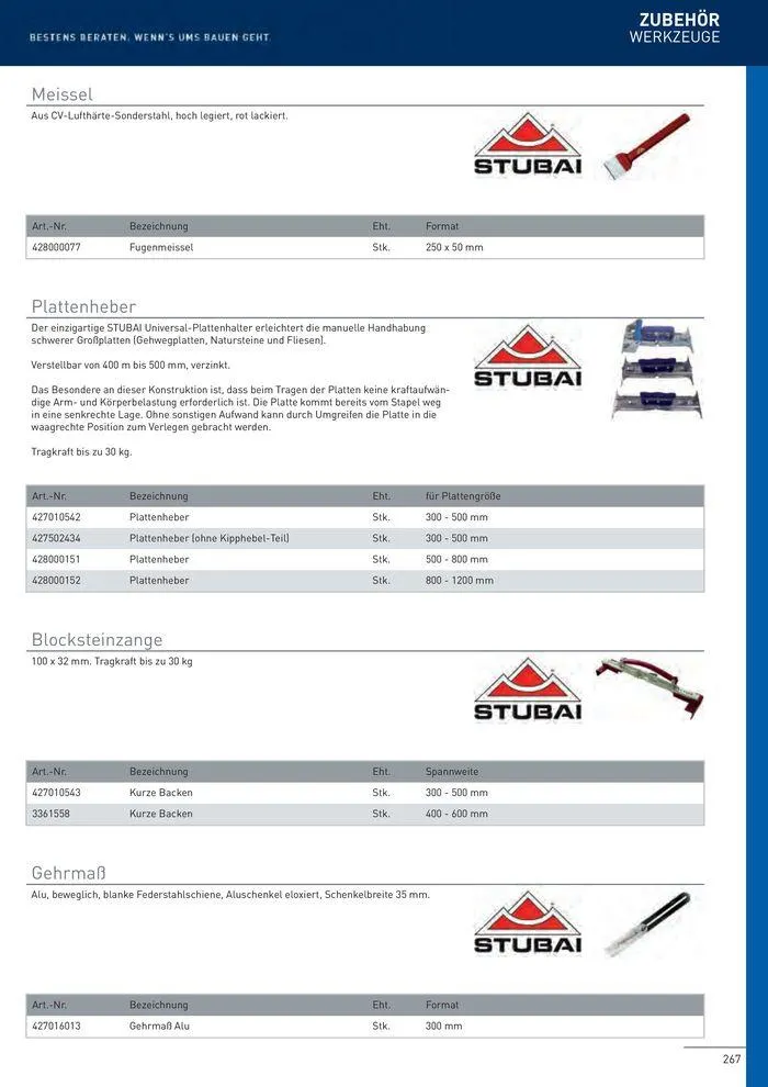 Galabau 2024/25 von 5. Juni bis 31. Dezember 2025 - Flugblätt seite  264