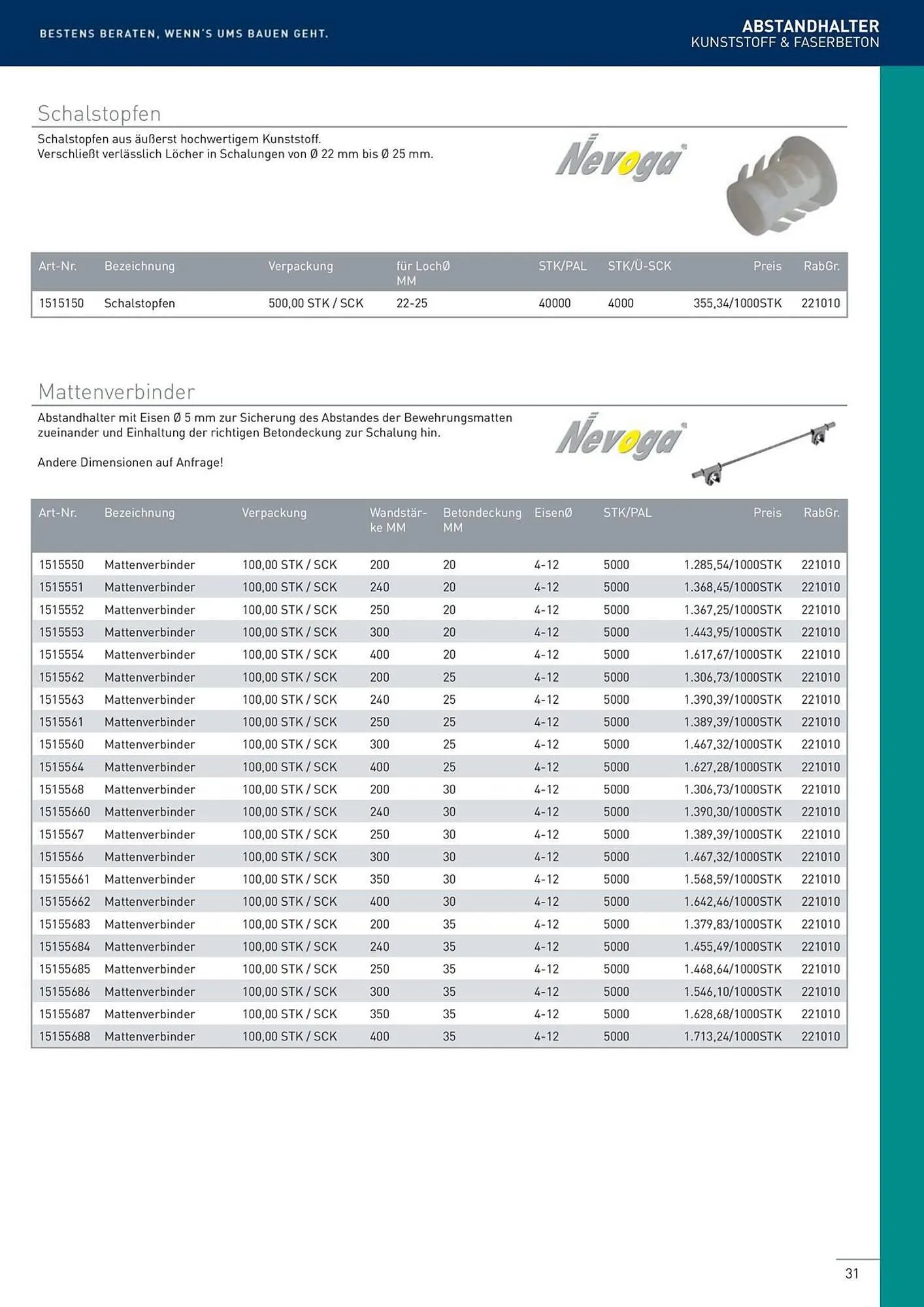 Würth Flugblatt von 22. Februar bis 31. Dezember 2024 - Flugblätt seite  31