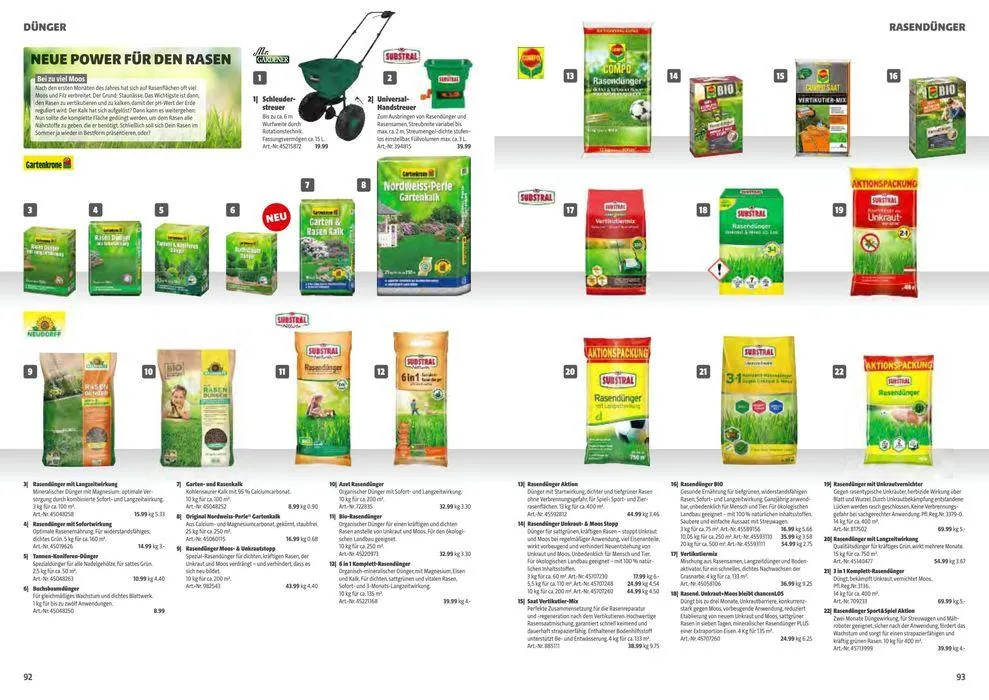GARTENJAHR KATALOG 2024 von 8. März bis 31. Dezember 2024 - Flugblätt seite  96