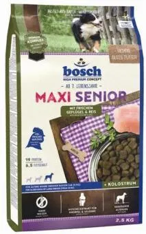 bosch Maxi Senior 2,5kg mit frischem Geflügel und Reis