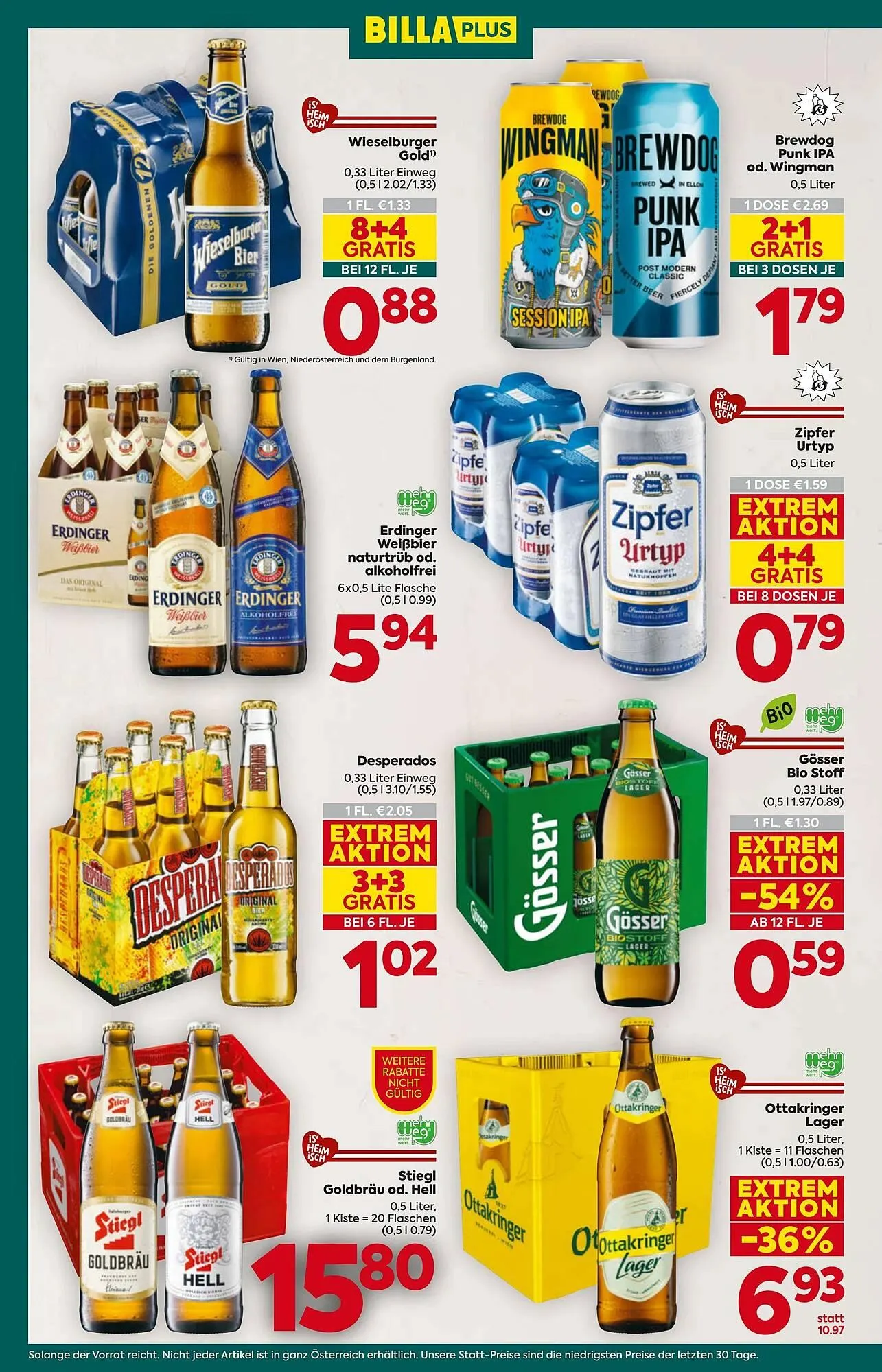 Billa Flugblatt von 15. Jänner bis 21. Jänner 2026 - Flugblätt seite  18