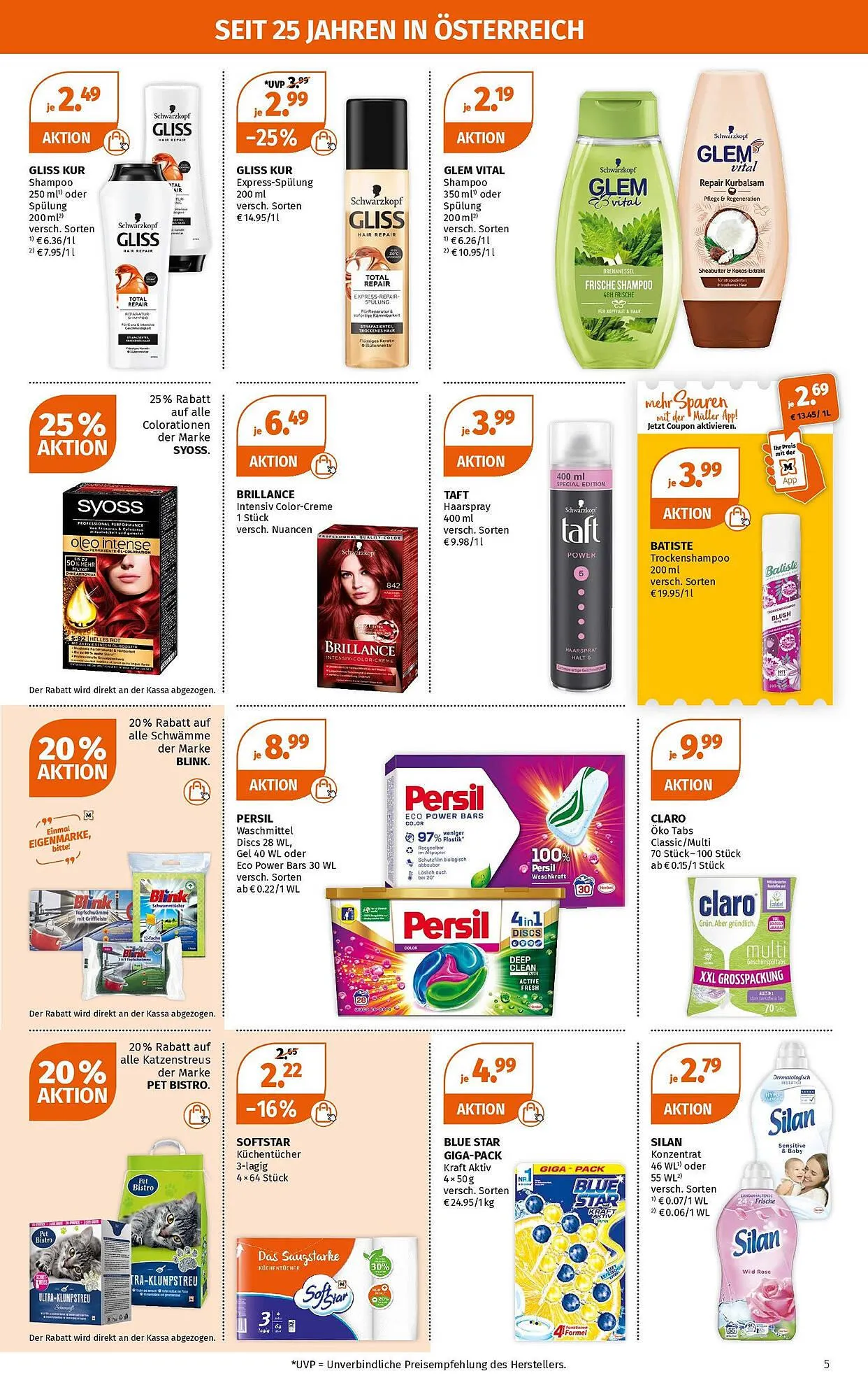 Müller Flugblatt von 18. September bis 23. September 2023 - Flugblätt seite 5