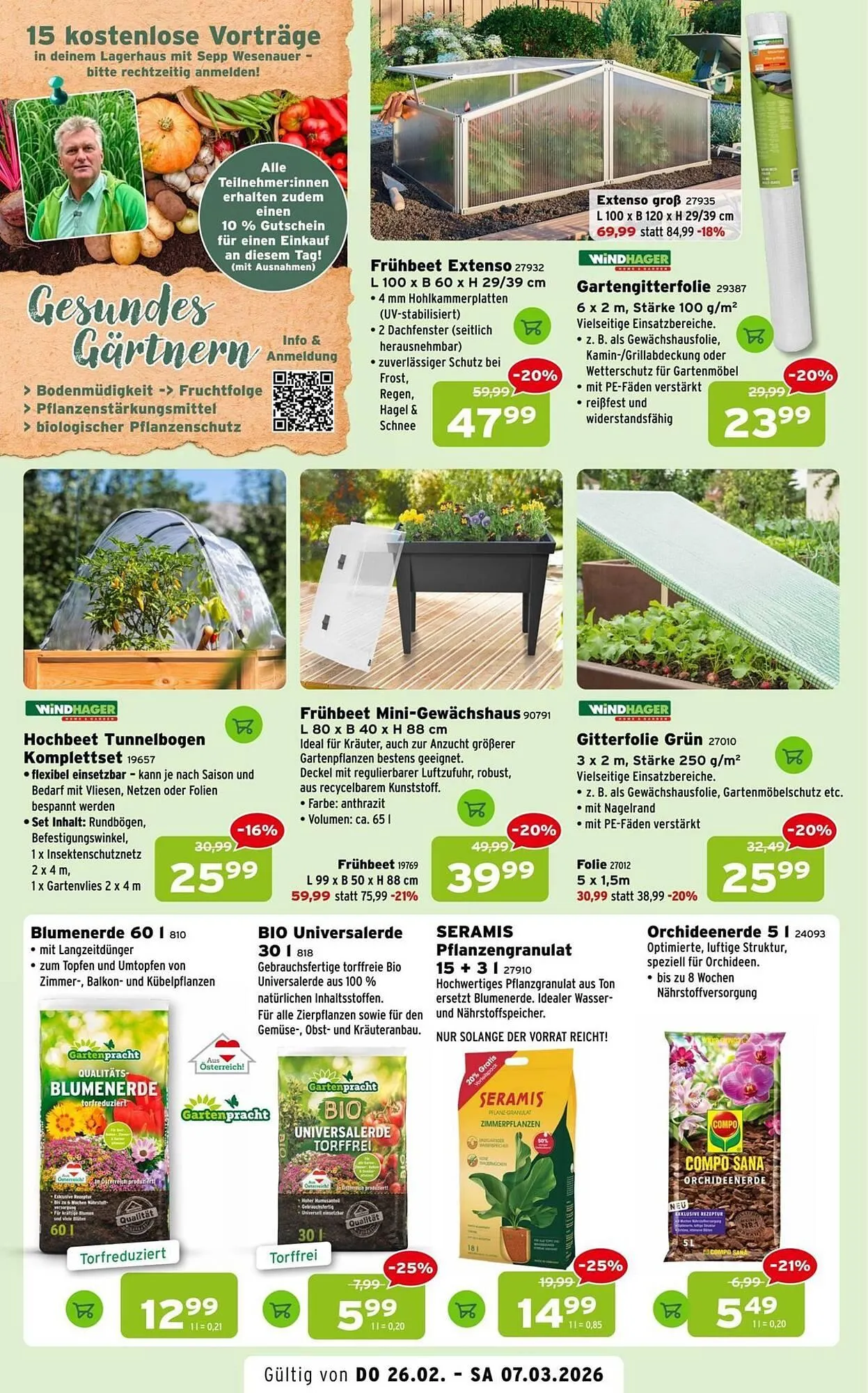 Salzburger Lagerhaus Flugblatt von 26. Februar bis 7. März 2026 - Flugblätt seite  2