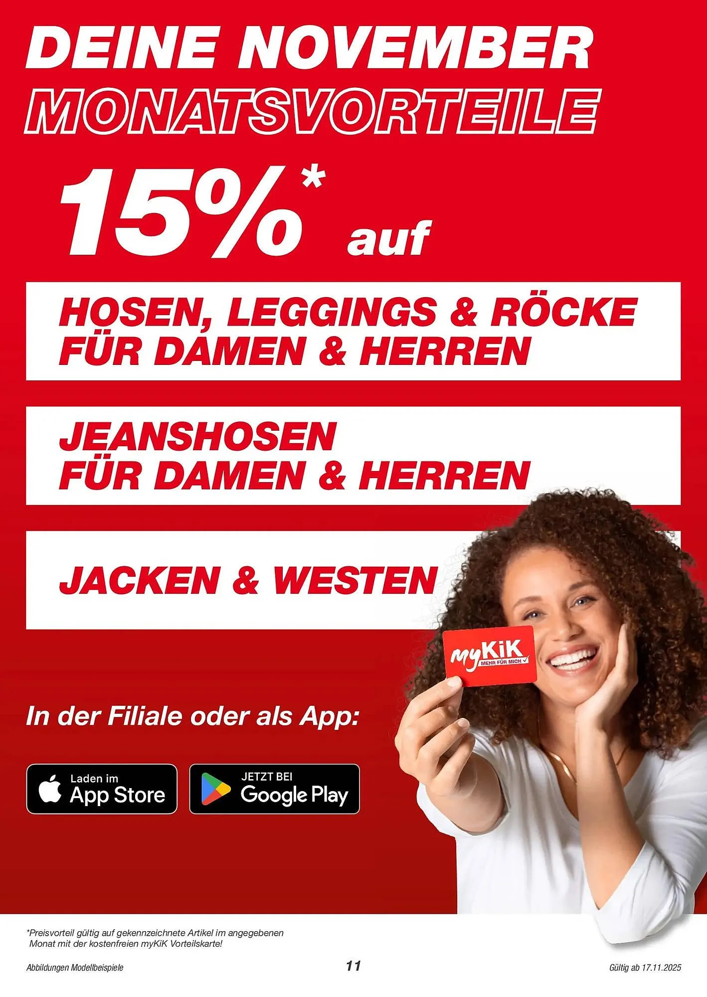 KiK Prospekt von 17. November bis 8. Dezember 2025 - Flugblätt seite  11