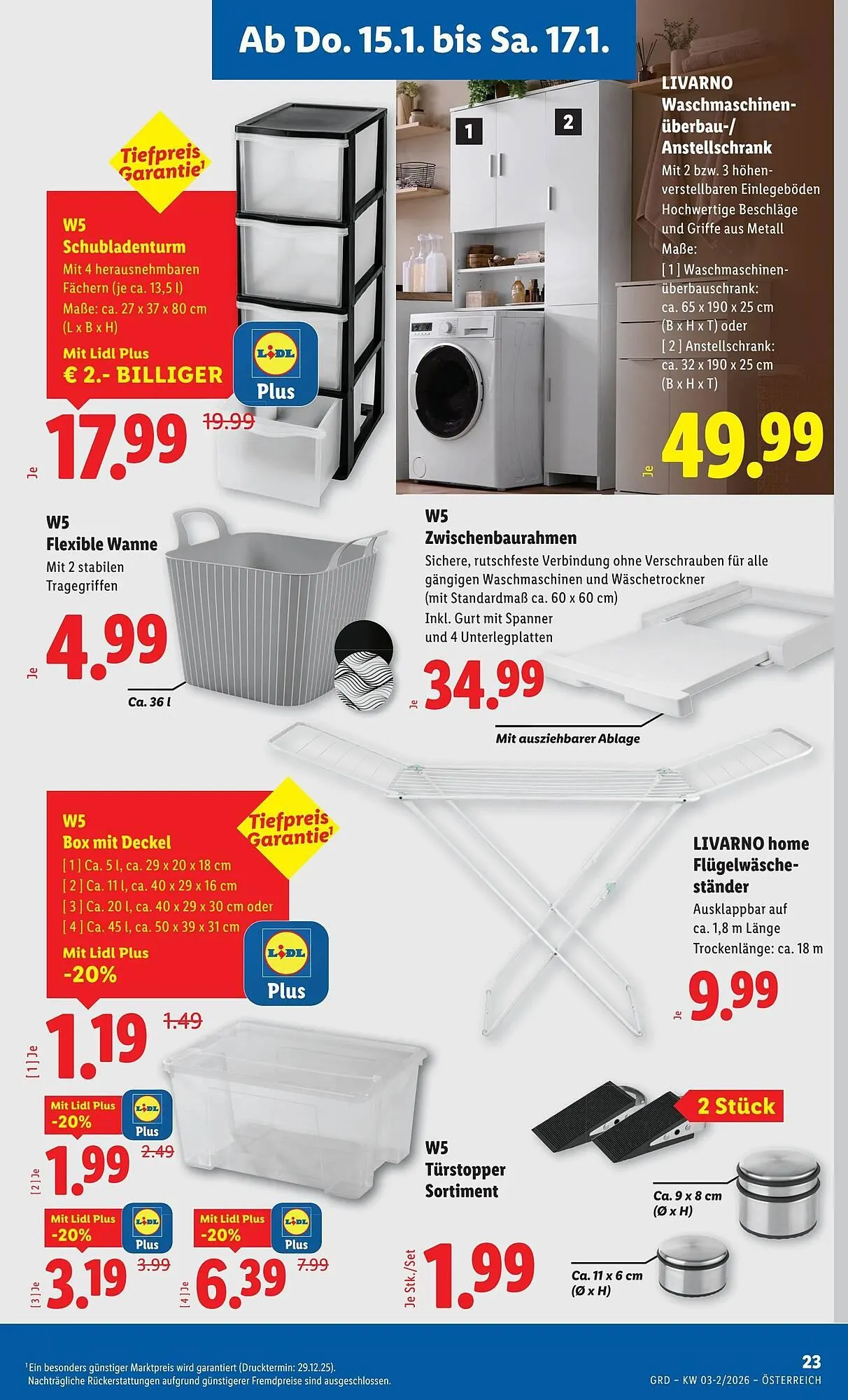 Lidl Flugblatt von 15. Jänner bis 22. Jänner 2026 - Flugblätt seite  27