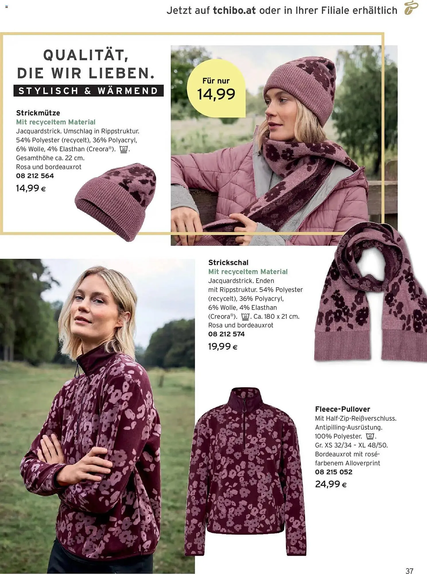 Tchibo Eduscho Flugblatt von 1. Jänner bis 31. Jänner 2026 - Flugblätt seite  37