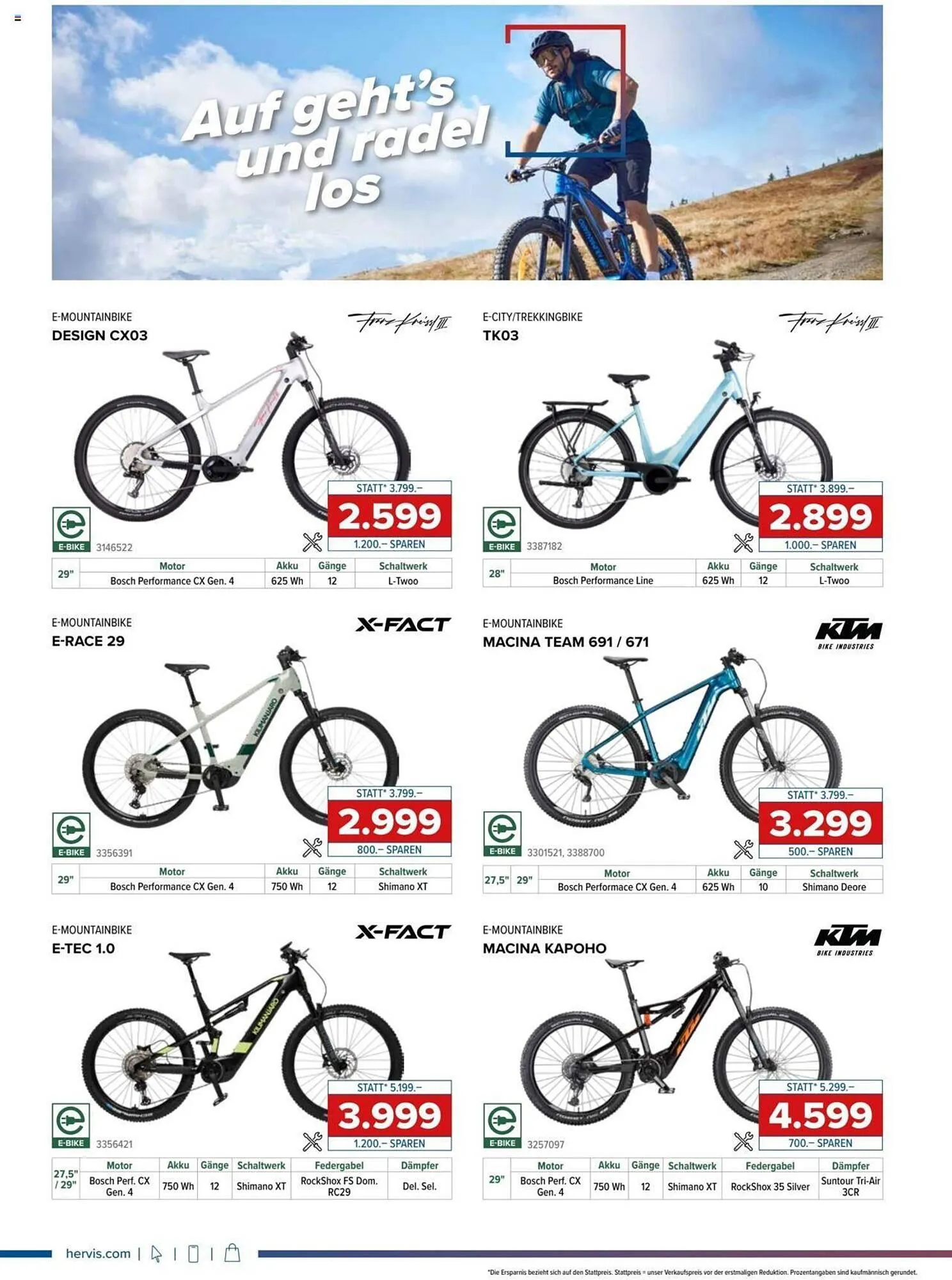 Hervis Flugblatt von 13. Mai bis 20. Mai 2024 - Flugblätt seite  4