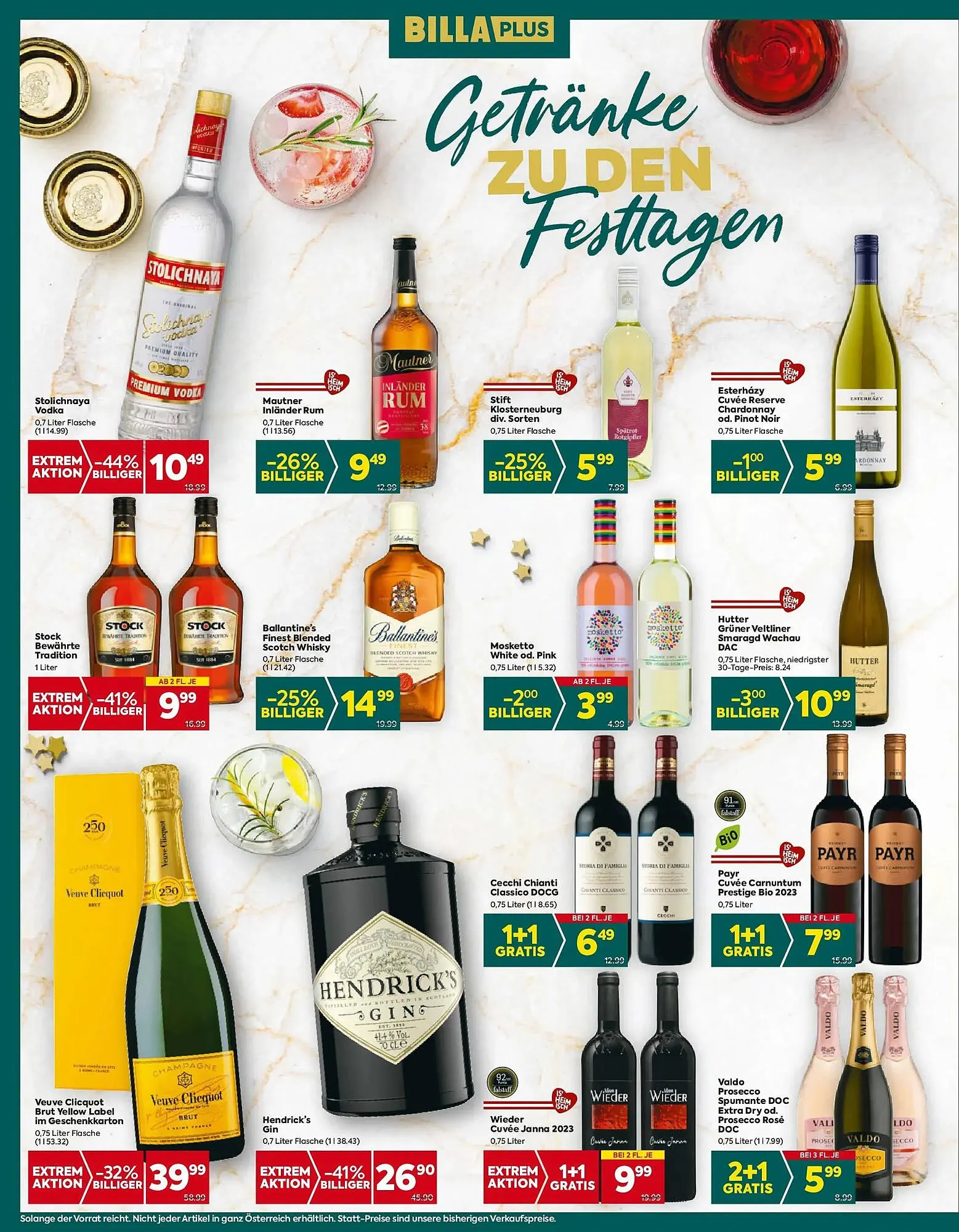 Billa Flugblatt von 11. Dezember bis 17. Dezember 2025 - Flugblätt seite 14