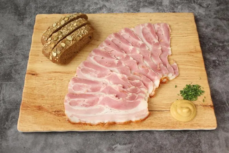 Kümmelbraten geschnitten