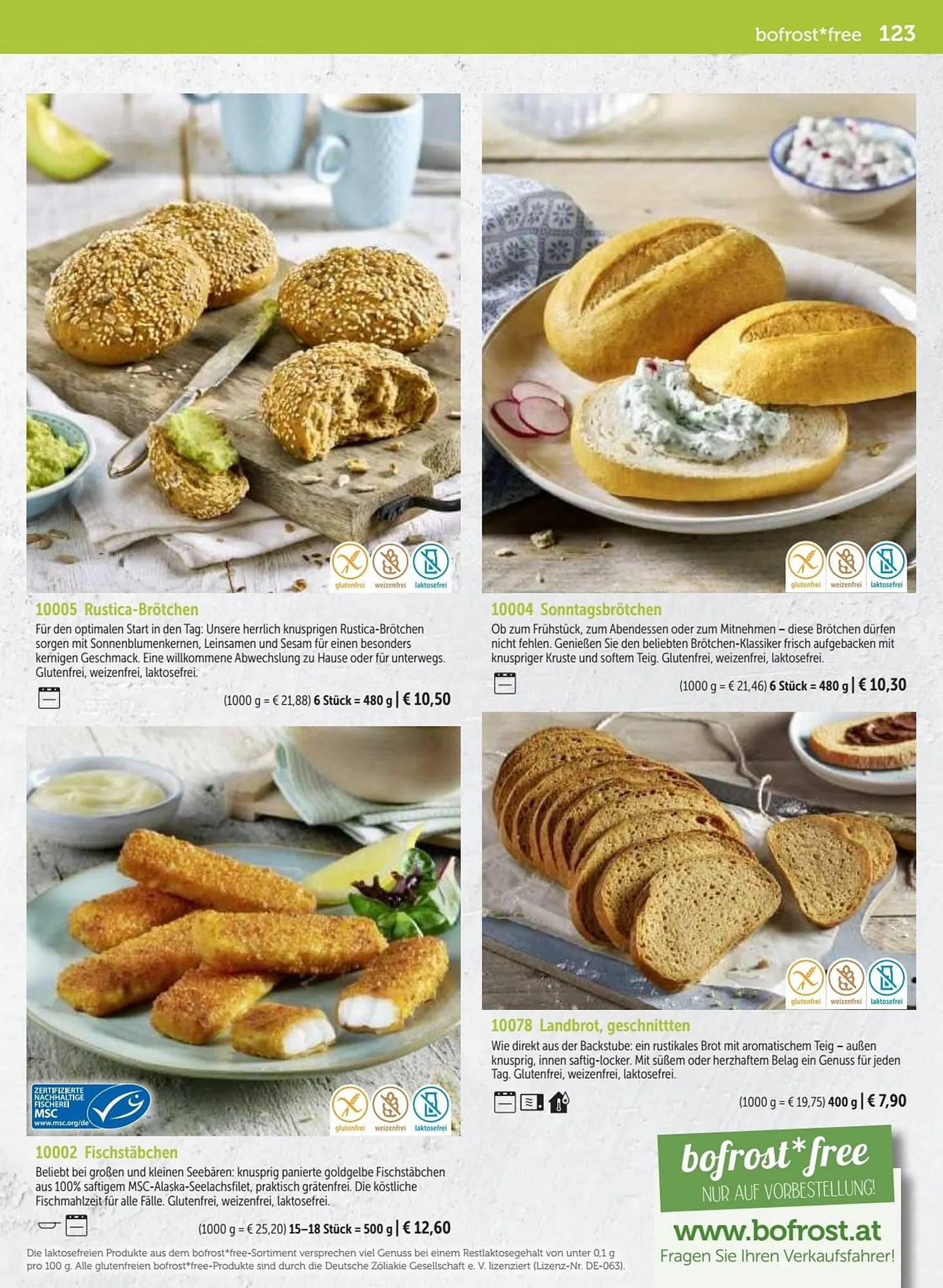 Bofrost Flugblatt von 1. März bis 31. August 2023 - Flugblätt seite  123