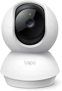 Tapo C200C 360°-WLAN-Überwachungskamera für den Innenbereich, 1080P, Nachtsicht, Bewegungserkennung, Zwei-Wege-Audio, kompatibel mit Alexa und Google Assistant, für Babys/Haustiere