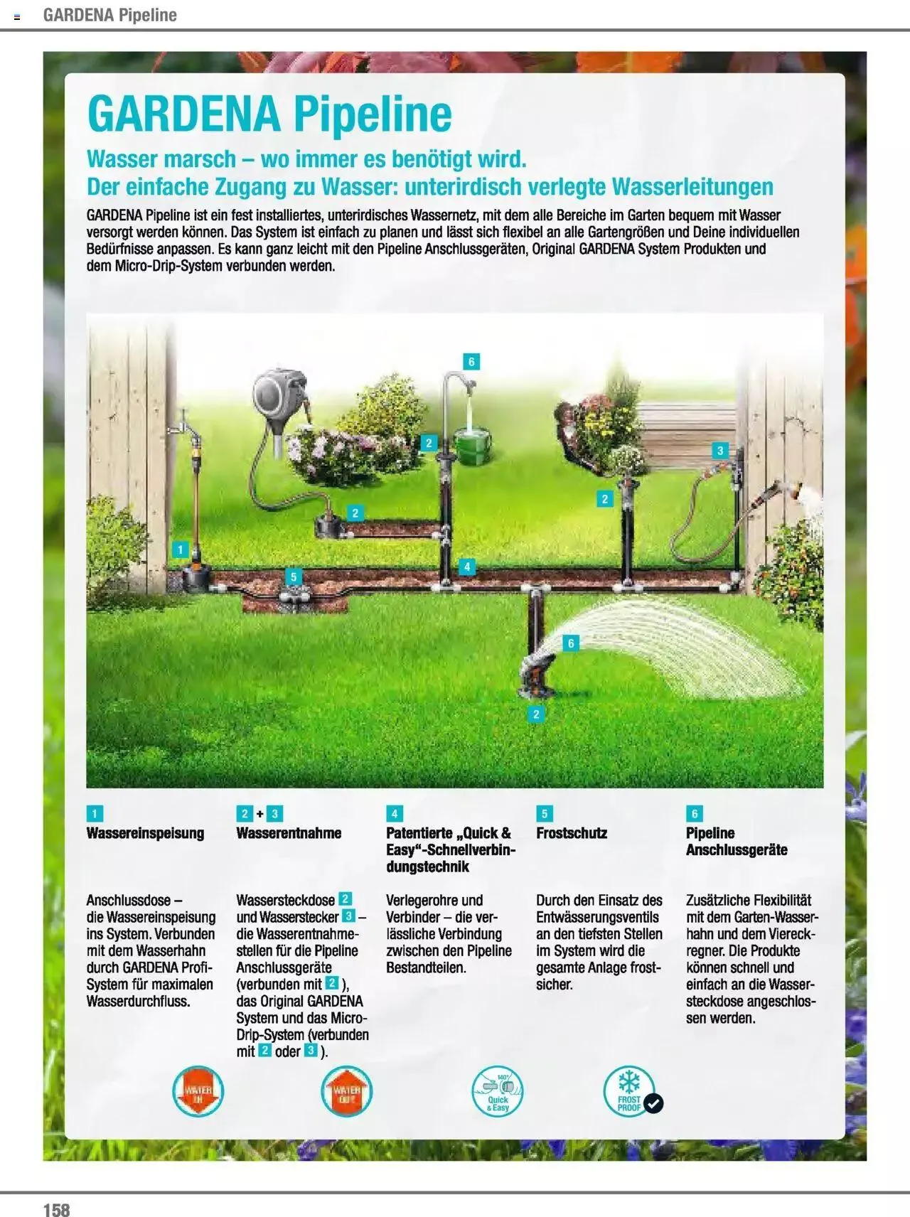 Hagebau Gartenjahr 2023 von 7. März bis 31. Dezember 2023 - Flugblätt seite 158