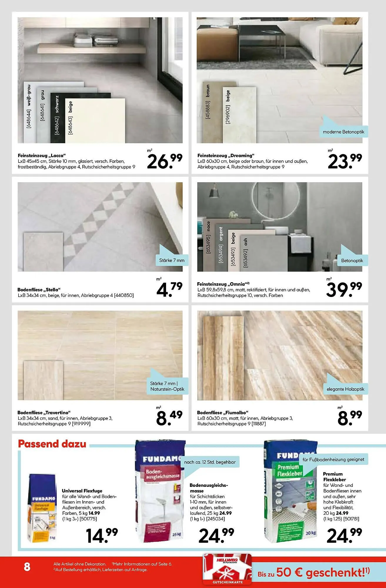 Hellweg Prospekt von 20. November bis 26. November 2025 - Flugblätt seite  8