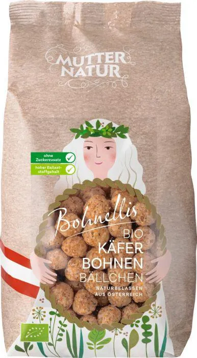 Mutter Natur Bohnellis Käferbohnen Bällchen BIO 60g