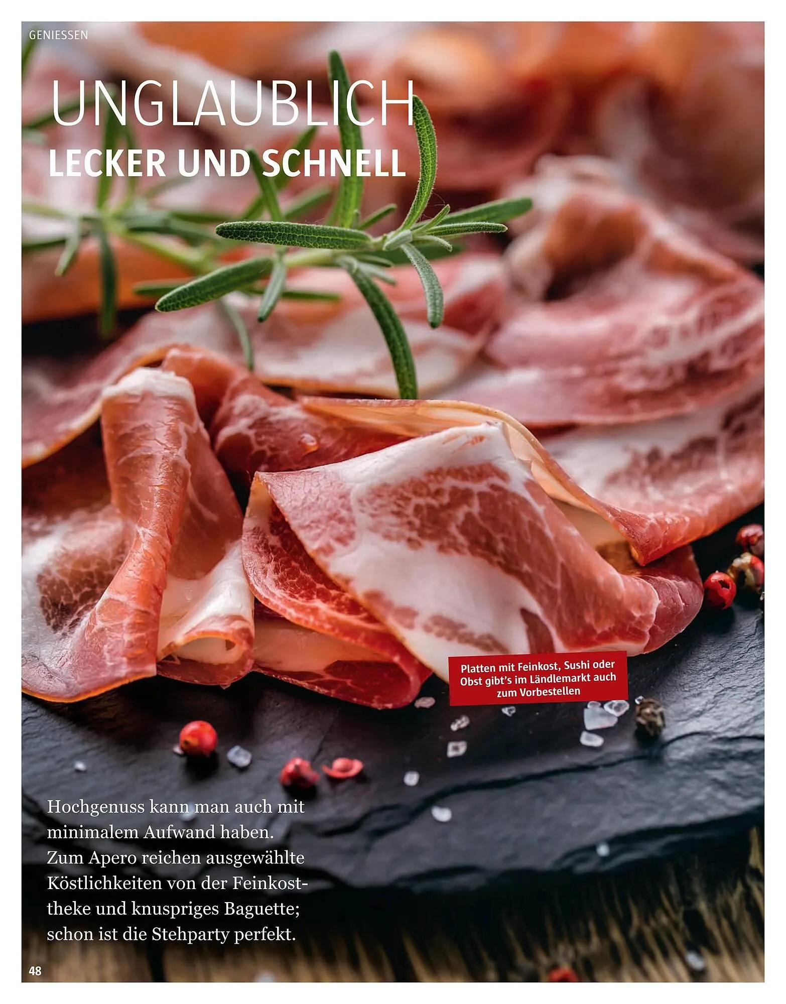 Sutterlüty Flugblatt von 19. November bis 9. Dezember 2024 - Flugblätt seite  48