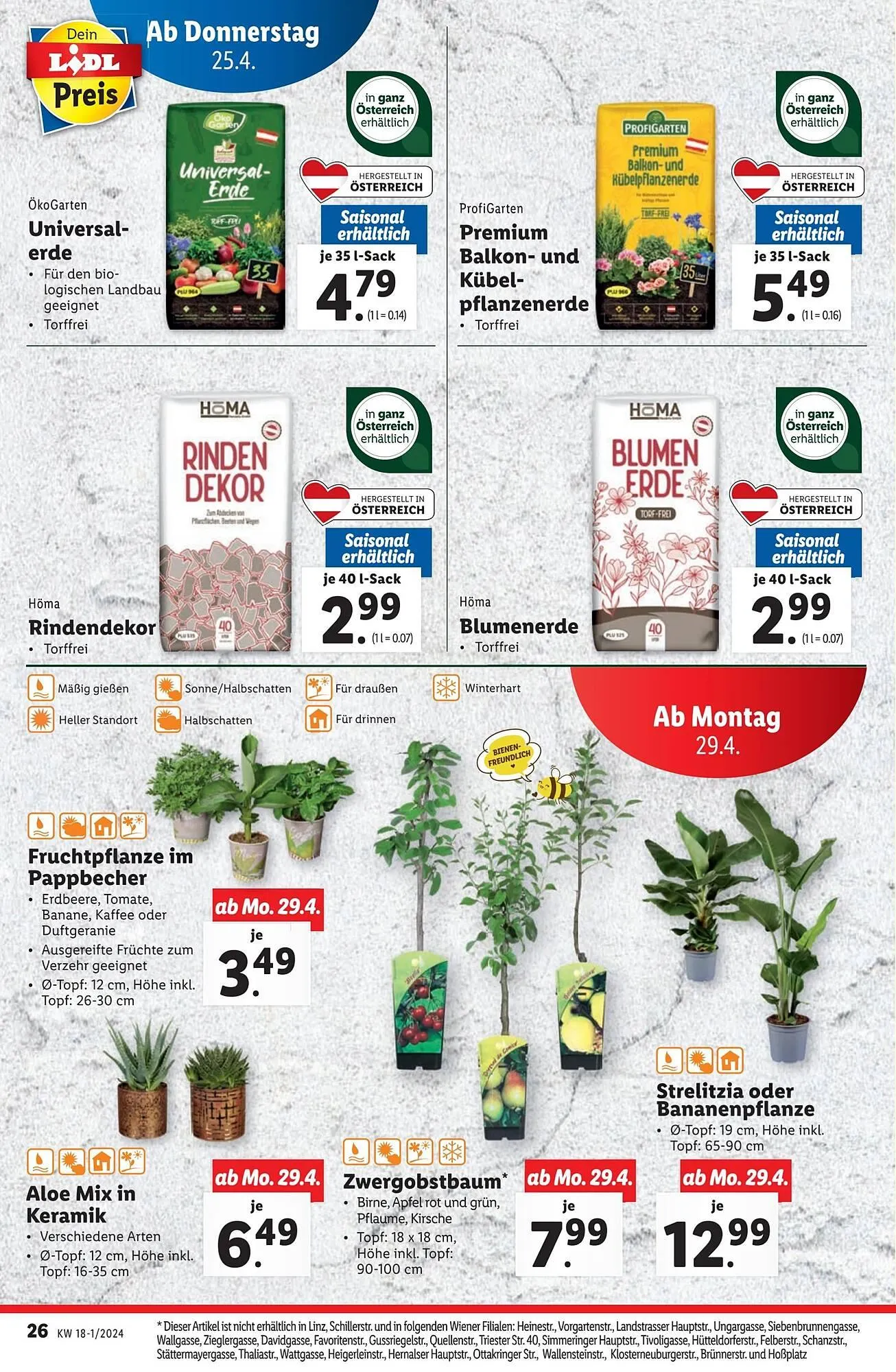 Lidl Flugblatt von 24. April bis 30. April 2024 - Flugblätt seite  28