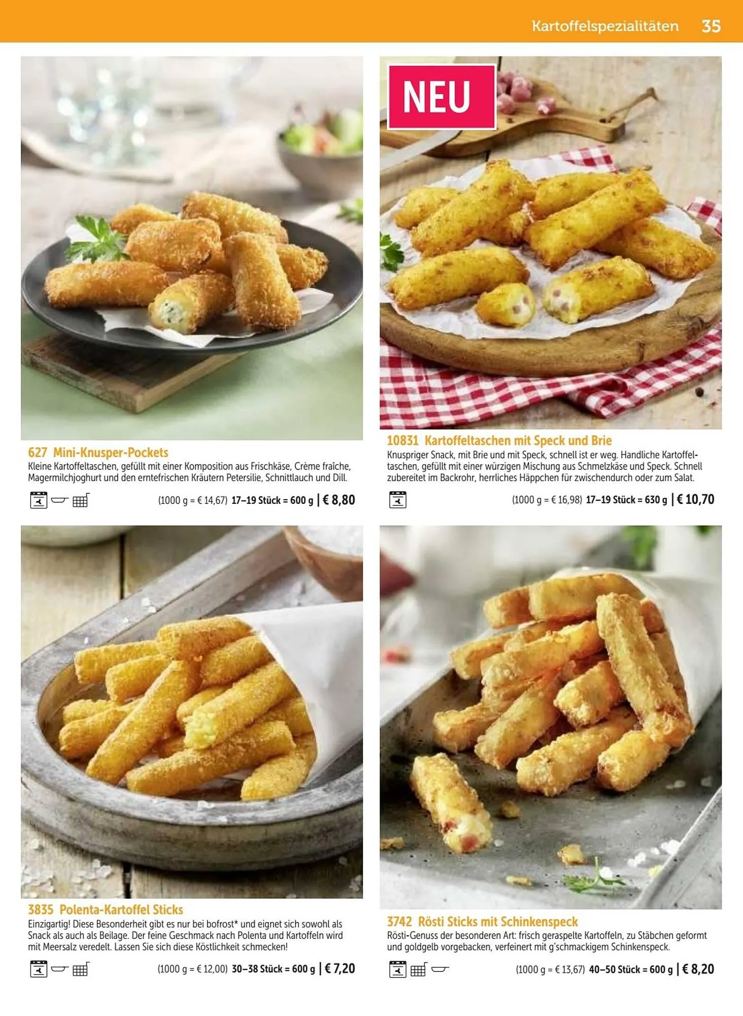 Bofrost Flugblatt von 25. September bis 29. Februar 2024 - Flugblätt seite  35