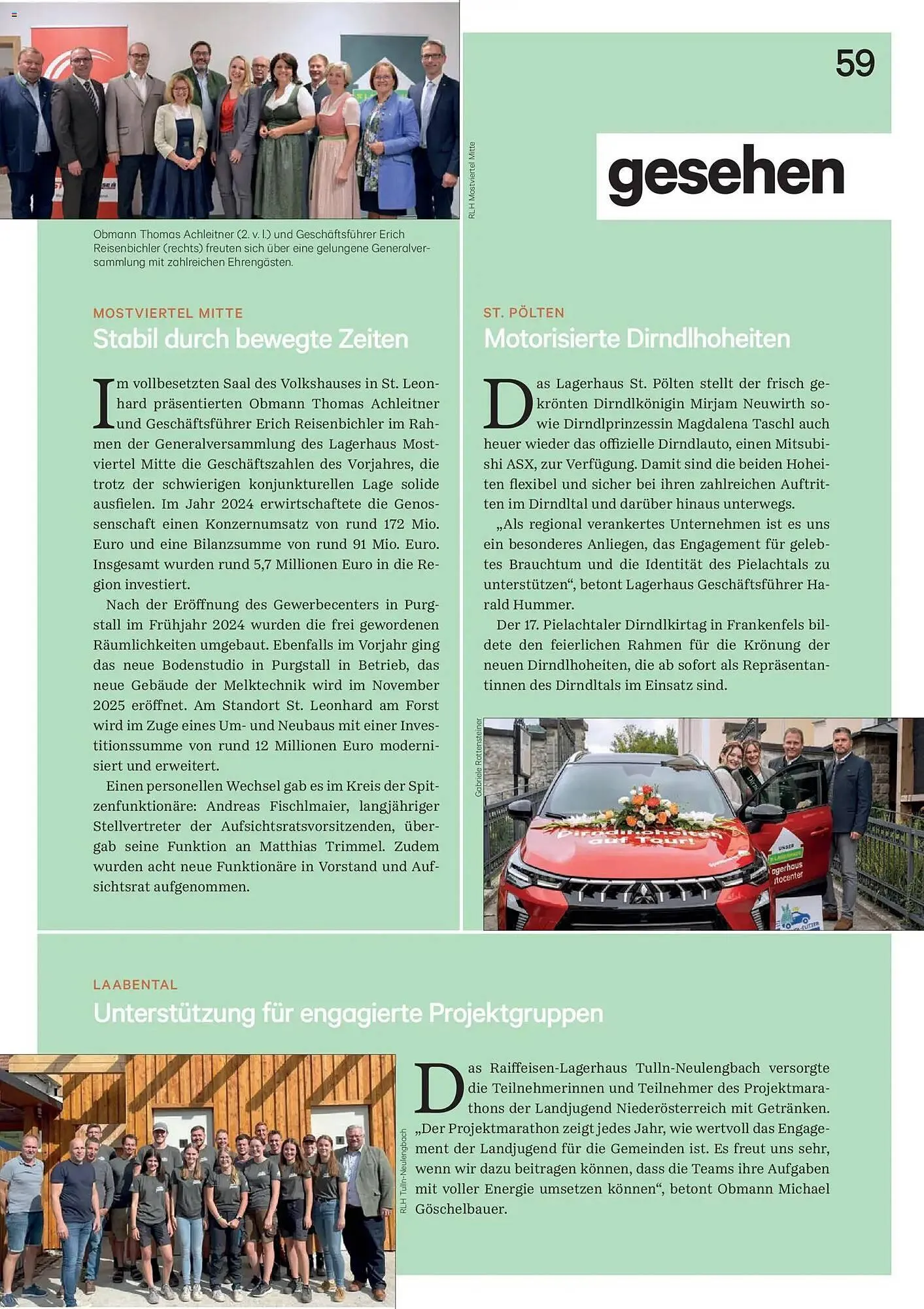 Lagerhaus Flugblatt von 1. Dezember bis 31. Dezember 2025 - Flugblätt seite  59