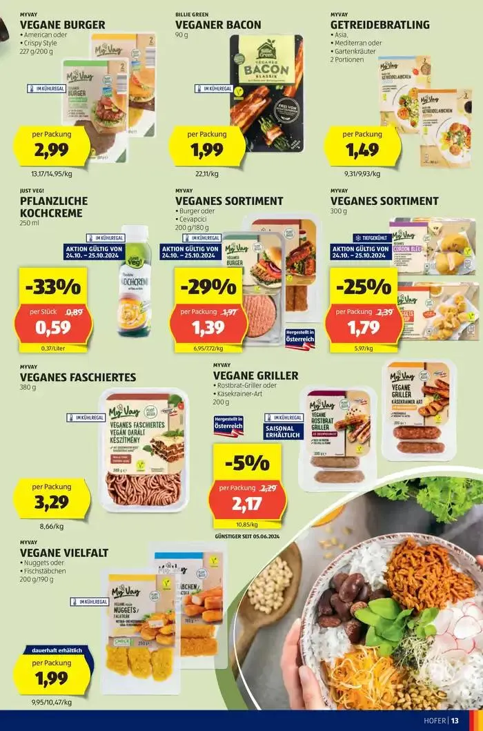 Blättern Sie online im HOFER Flugblatt von 23. Oktober bis 6. November 2024 - Flugblätt seite 15