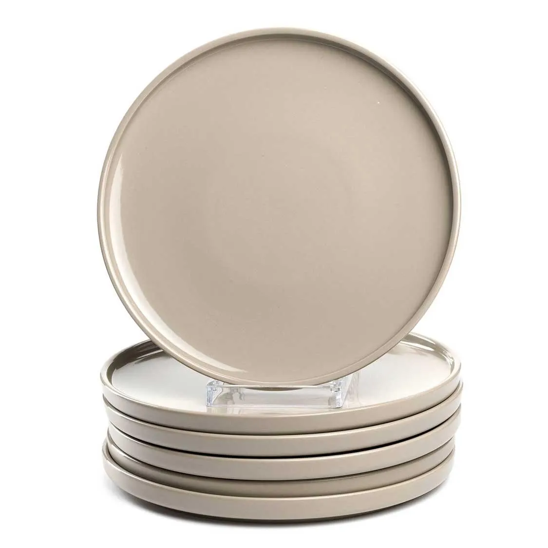 Keramikteller ROMA 27 cm beige 6er-Set