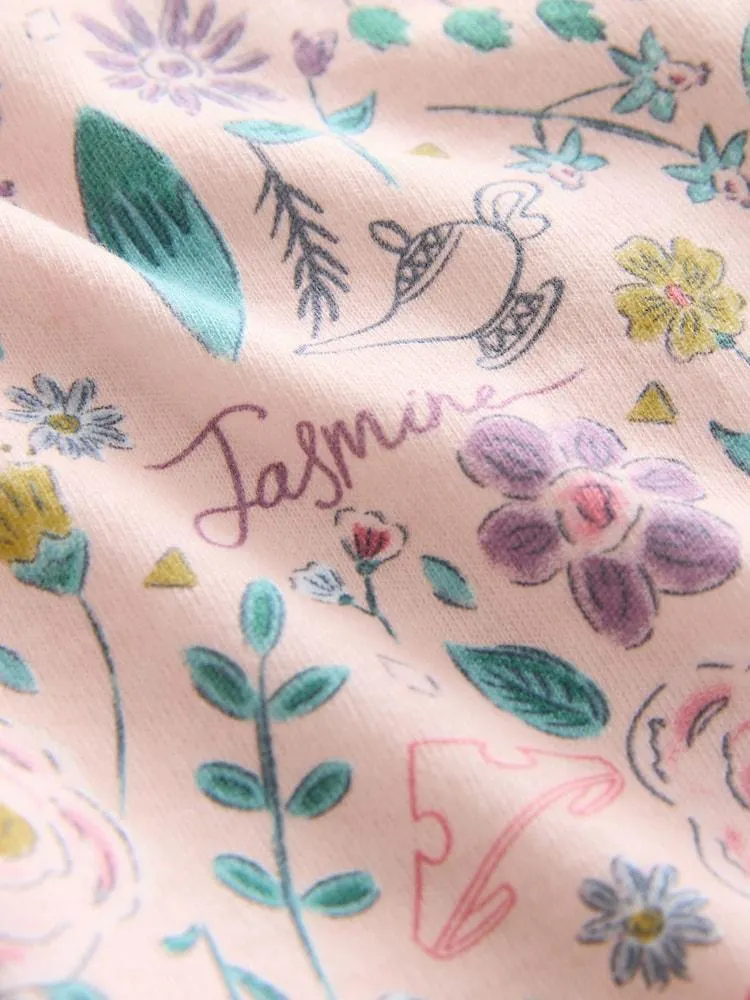 Pink - Kuschelige Langarm-Pyjamas aus 100 % Baumwolle mit Disney Princess im 2er-Pack (9M.–10J.)