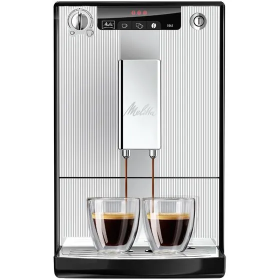 Caffeo® Solo® Kaffeevollautomat, silber-stripes