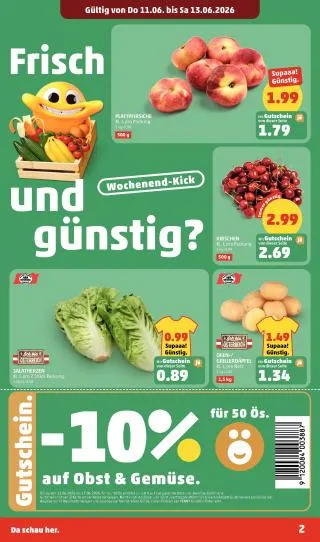 PENNY Flugblatt von 11. Juni bis 17. Juni 2026 - Flugblätt seite  2