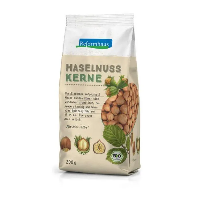 Reformhaus Runde Römer Haselnusskerne 200g