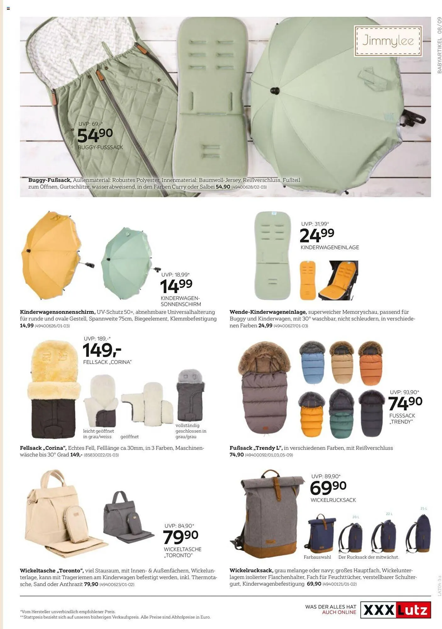 XXXLutz Flugblatt von 18. April bis 31. Dezember 2023 - Flugblätt seite 9