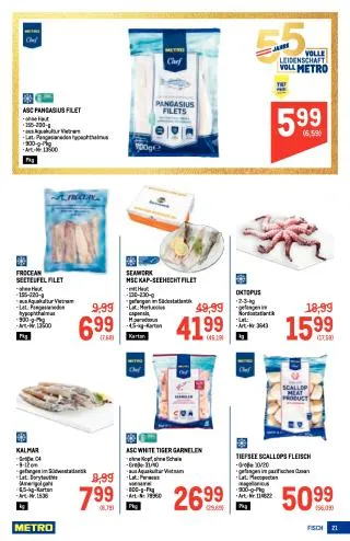 METRO Flugblatt Food - Metro Profi von 17. September bis 30. September 2026 - Flugblätt seite  21