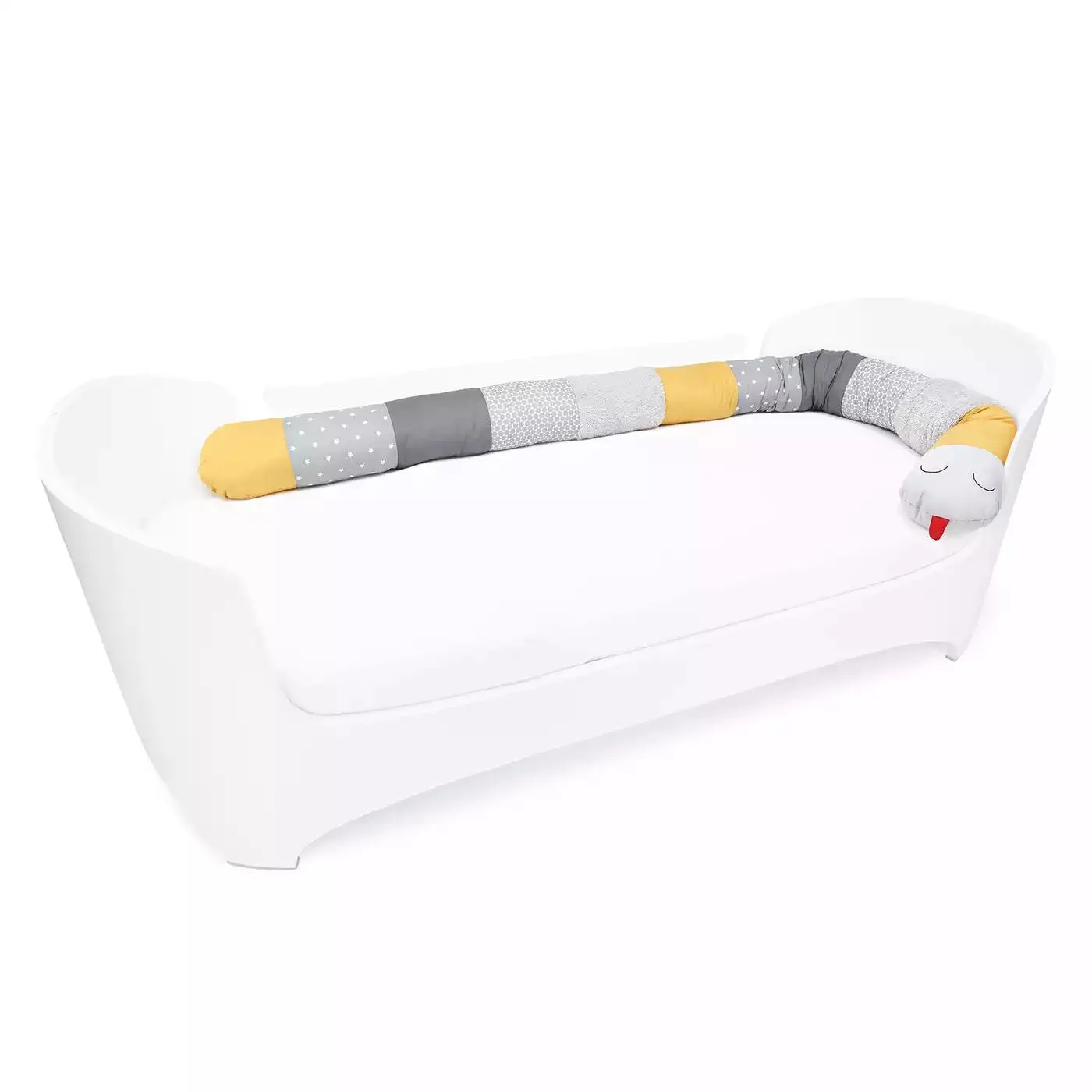 Bettschlange Klaus Patch Senf Prisma